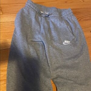 Nike Kids Heather Gray Sweatpants